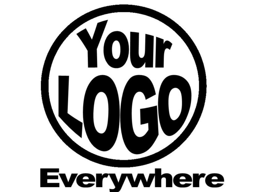 your logo everywhere